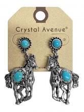 Running Horse Earrings